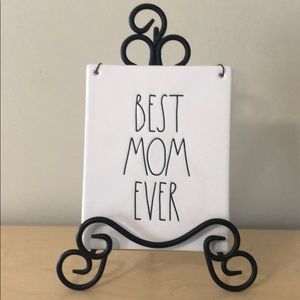 Rae Dunn BEST MOM EVER sign